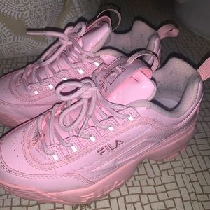 BUBBLEGUM PINK FILAS